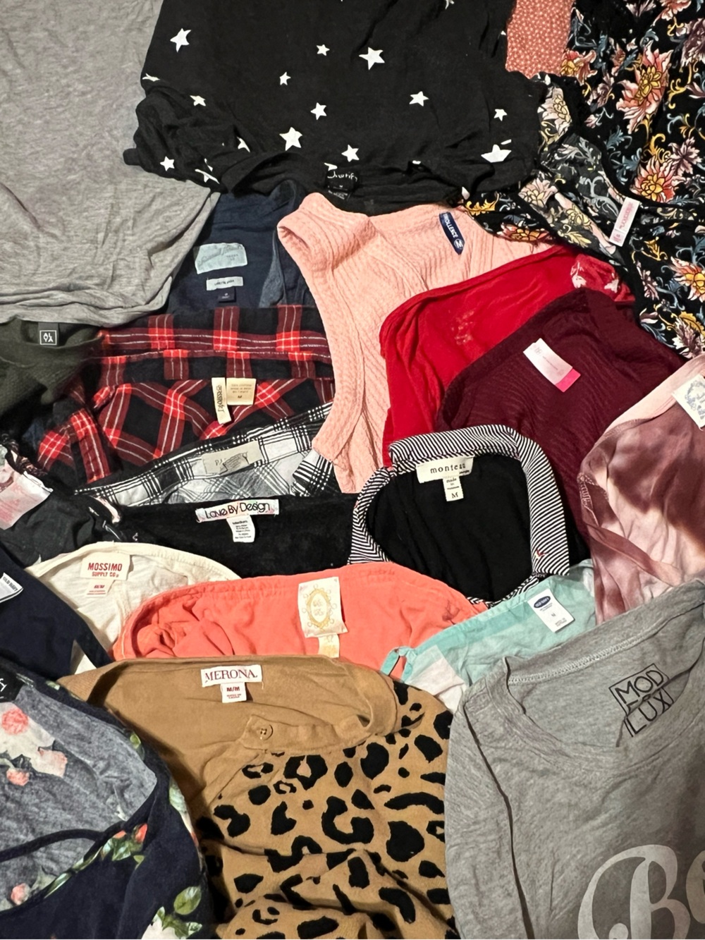 Huge 21pc Shirts Tops Bundle sz Medium